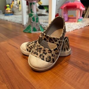 Toddler Mini Melissa leopard Mary Jane shoes